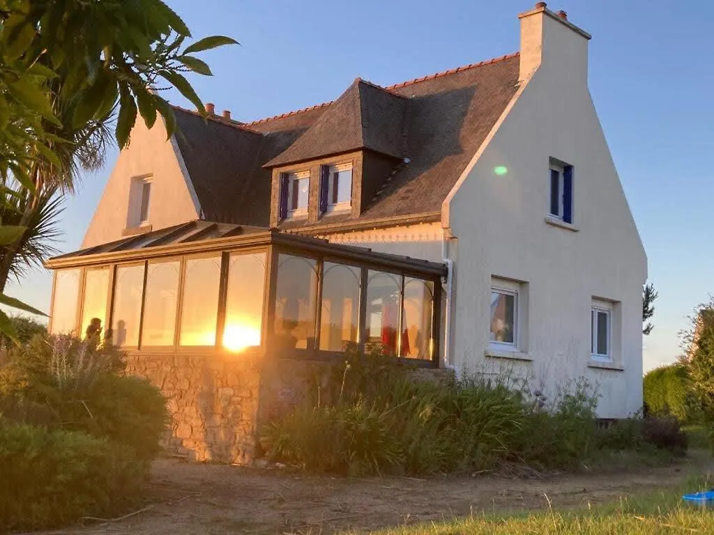 Kermartin - Maison De Famille Avec Vue Sur La Baie De Morlaix Plouézocʼh France