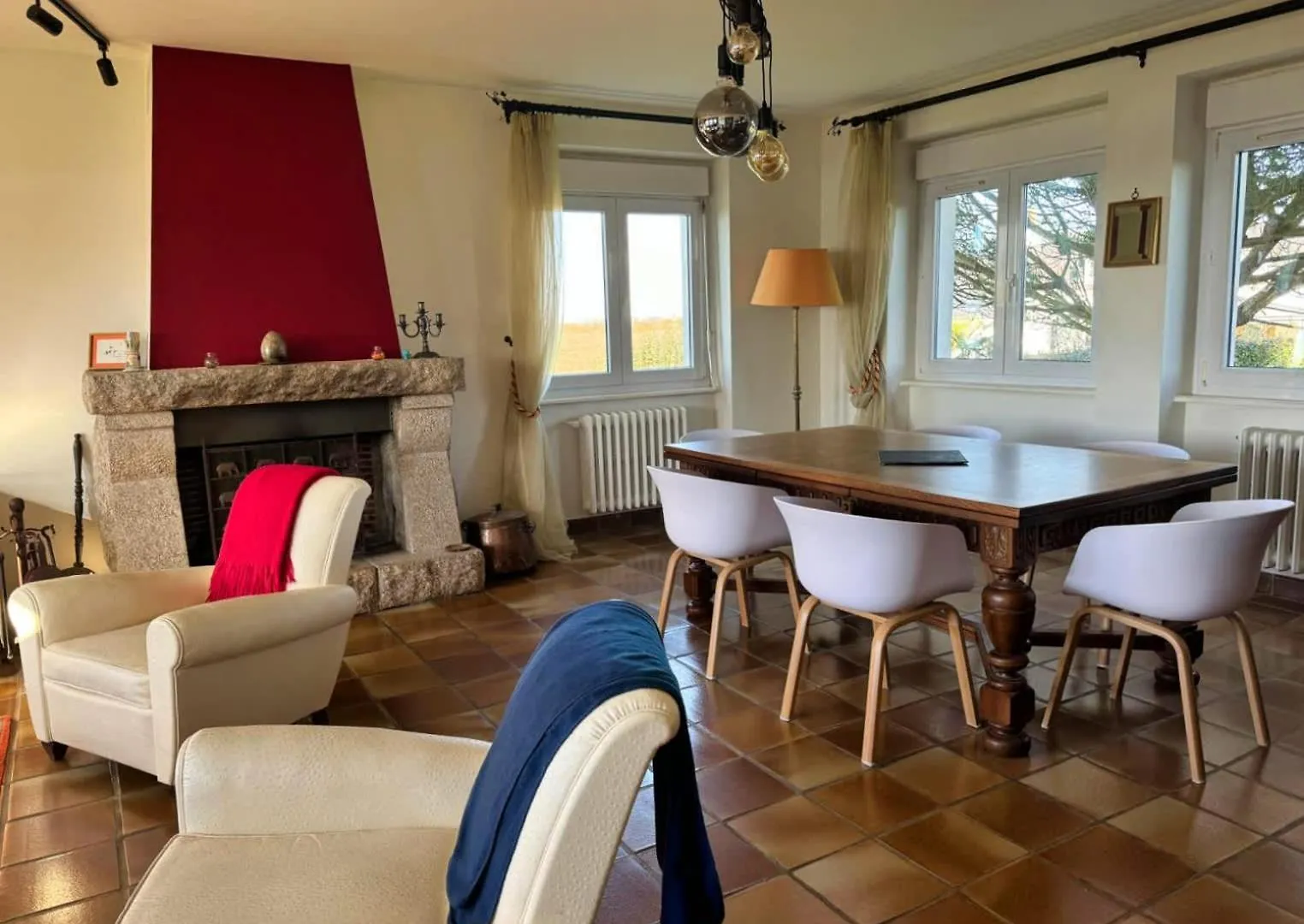 Kermartin - Maison De Famille Avec Vue Sur La Baie De Morlaix Plouézocʼh Hébergement de vacances